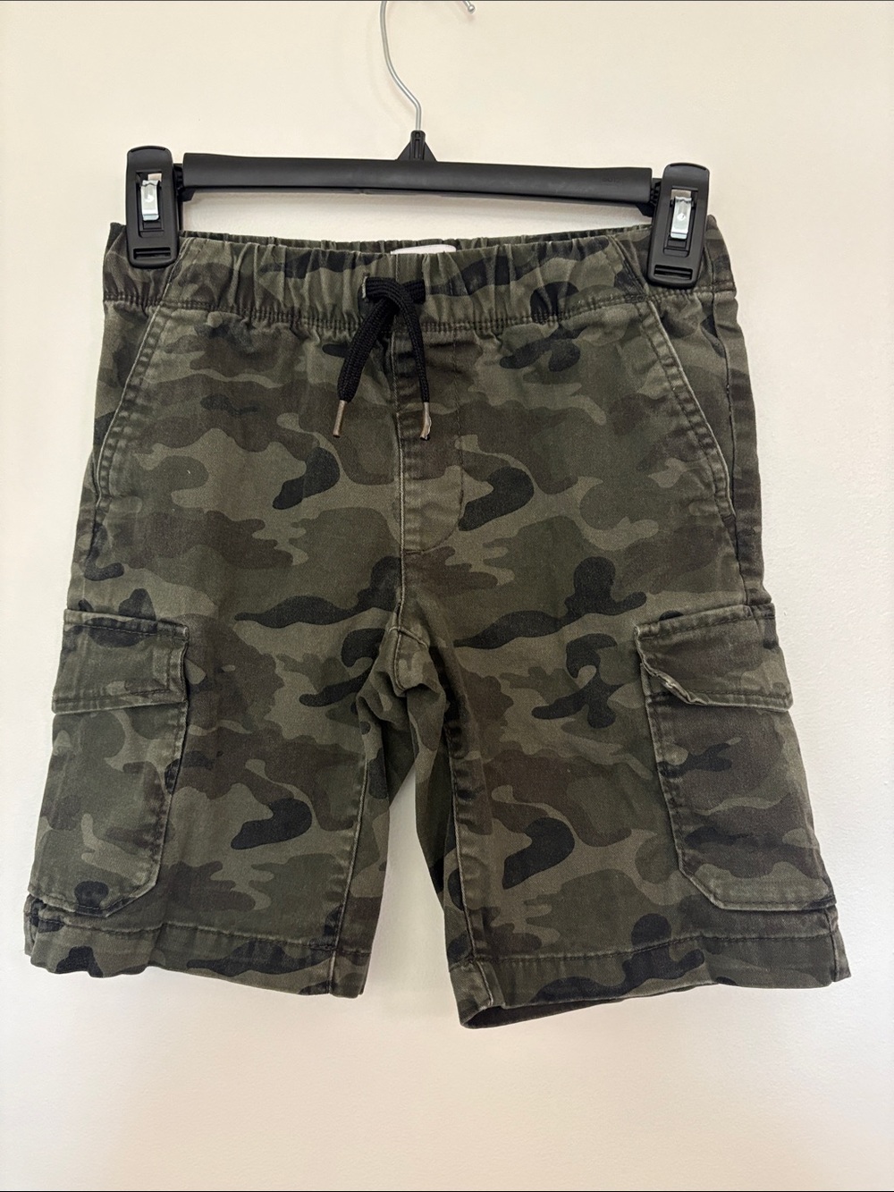 Old Navy Boys' Camo Cargo Shorts - Green/Black
